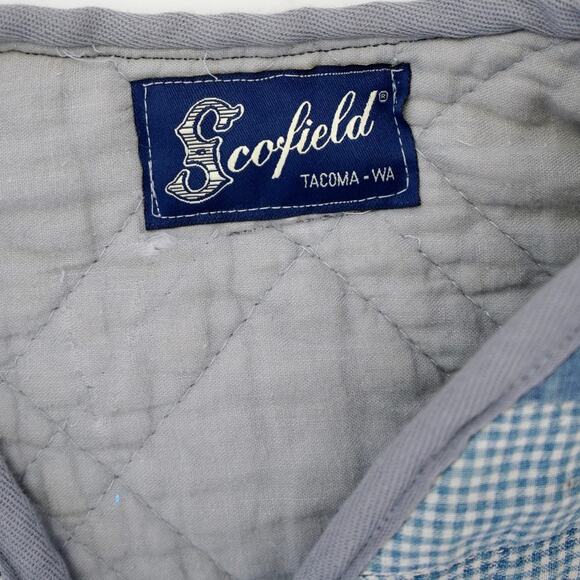 Vintage Scofield Tacoma Quilt Patchwork Jacket Womens One size - Picture 10 of 10